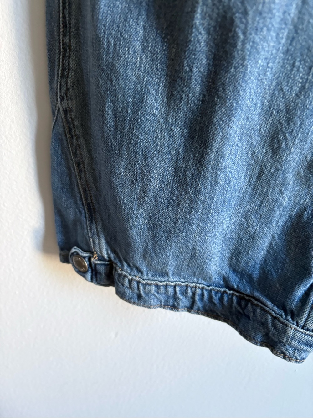 Aritzia Denim Forum Sz 29 Millie High Rise Cargo Denim Utility Baggy Jeans - Picture 7 of 12